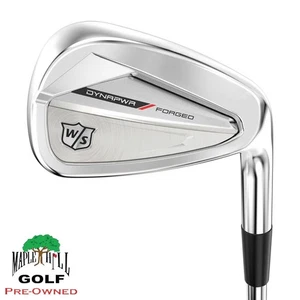 Wilson Staff Dynapower Forged 5-PW+GW Irons KBS Tour Lite Steel Stiff - MINT - Picture 1 of 5