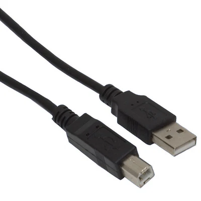 Ativa USB 2.0 Printer Cable, 6ft, Black, 26855 - Image 1 of 4