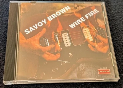 CD Savoy Brown - Wire Fire / Album 1975 / 8 Tracks / 1991 Deram 844 023-2 - Bild 1 von 2