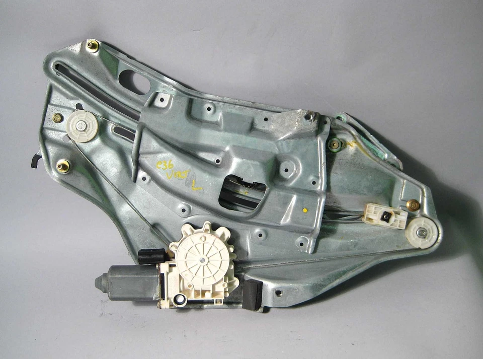 Regulador Ventana Trasera Izquierda BMW E36 Convertible con Motor 94-99 318iC 325iC 328iC Foto 1 de 2
