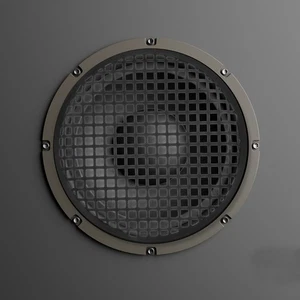 2 pezzi rete altoparlante audio auto copertura decorativa 6,5 pollici griglia cover - Foto 1 di 12