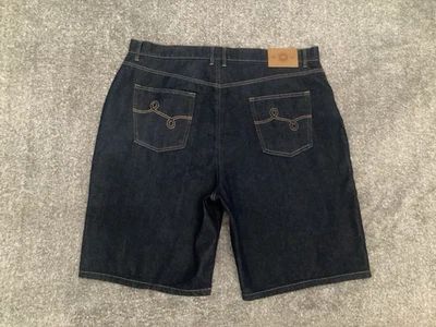 LRG Lifted Research Group Men's True Taper Indigo Denim Jean Shorts Size 40 - Image 1 of 4