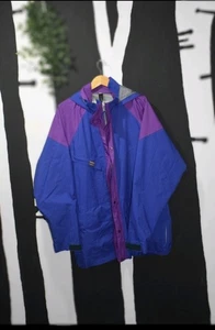 Mammut Sport Gore-Tex Balance Project Windbreaker Men's 2XL Blue/Purple - Picture 1 of 13