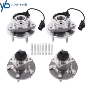 4Pcs Front Rear Wheel Hub Bearings For Chevrolet Malibu Pontiac G6 Saturn Aura - Picture 1 of 14