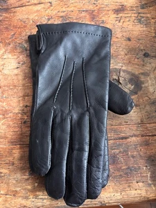 Herren Echtleder gefütterte Handschuhe 8 1/2 - Bild 1 von 3