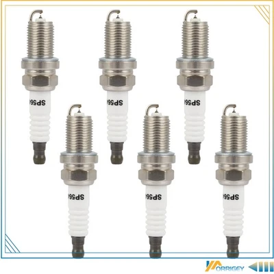 6 piezas bujías para Audi A4 Quattro 1996 1995-1996 Audi Cabriolet 2,8 L iridio Foto 1 de 4