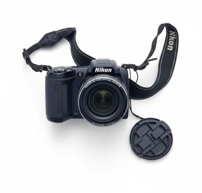 Nikon Coolpix L110 Digital Camera 12.1 MP 15x Zoom 3" LCD With 8 GB SD Card - Image 1 of 4