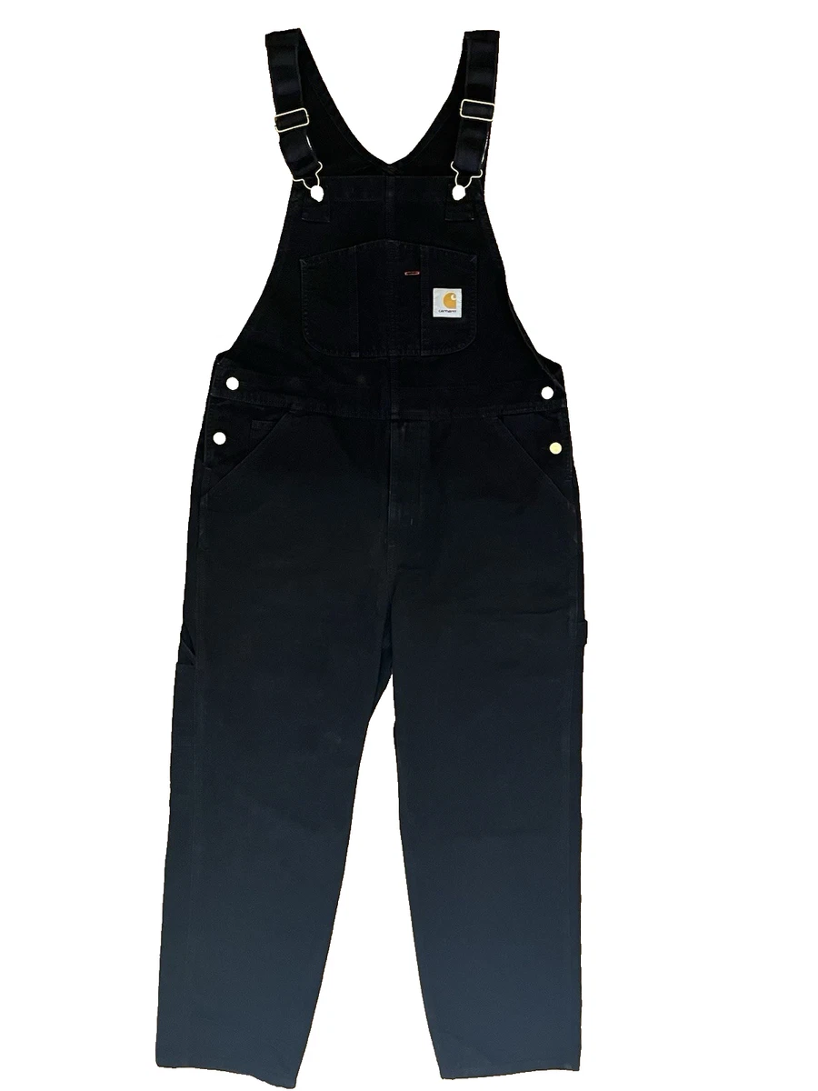 Carhartt Black Cotton Uniform & Work Coveralls & Jumpsuits for