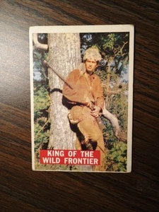 1956 Topps Davy Crockett Orange #1 White Back - Picture 1 of 2