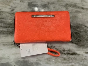 Cartera Betsey Johnson Día de Muertos Imitación Cuero Estampado Calavera ZA NUEVA CON ETIQUETAS - Imagen 1 de 7