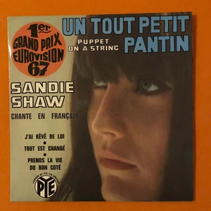 SANDY SHAW : Un Tout Petit Pantin - 4 track EP - Pye/Vogue 24186 , F 1967 NM - Bild 1 von 2