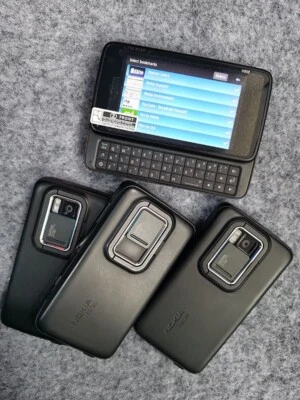 Nokia N900 - 32GB - Schwarz (Entsperrt) 3G - 3,5" - Mini-SIM Tastatur QWERTZ - Bild 1 von 4