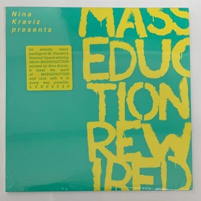 St. Vincent - Nina Kraviz Presents Masseduction Rewired Clear Vinyl LP (Sealed) - Image 1 of 4