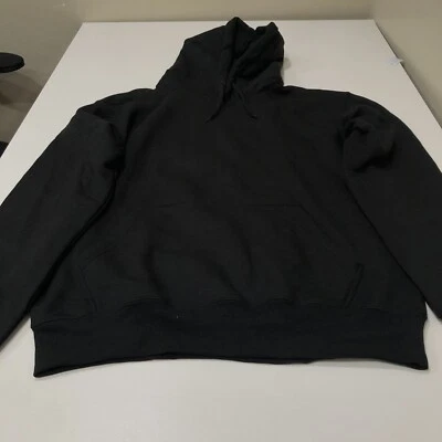 Boohoo SUDADERA CON CAPUCHA GRÁFICA DE PIZZA ESPACIAL DE GRAN TAMAÑO NEGRA TALLA M Foto 1 de 3