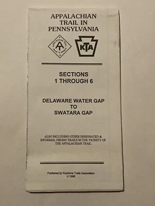 Appalachian Trail In Pennsylvania Sections 1 Through 6 1998 Delaware Water Gap - Picture 1 of 5