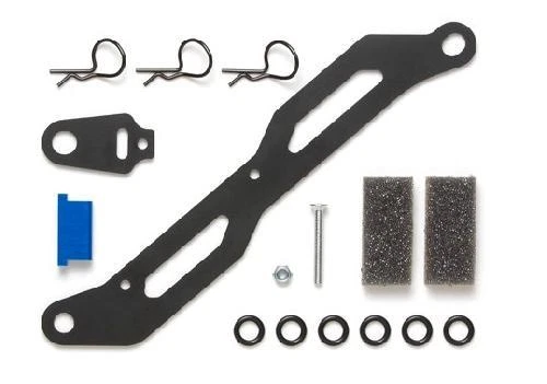 Tamiya 54555 RC TT-02 FRP Battery Plate & Transponder Stay Set For TT02/TT02B - Image 1 of 1