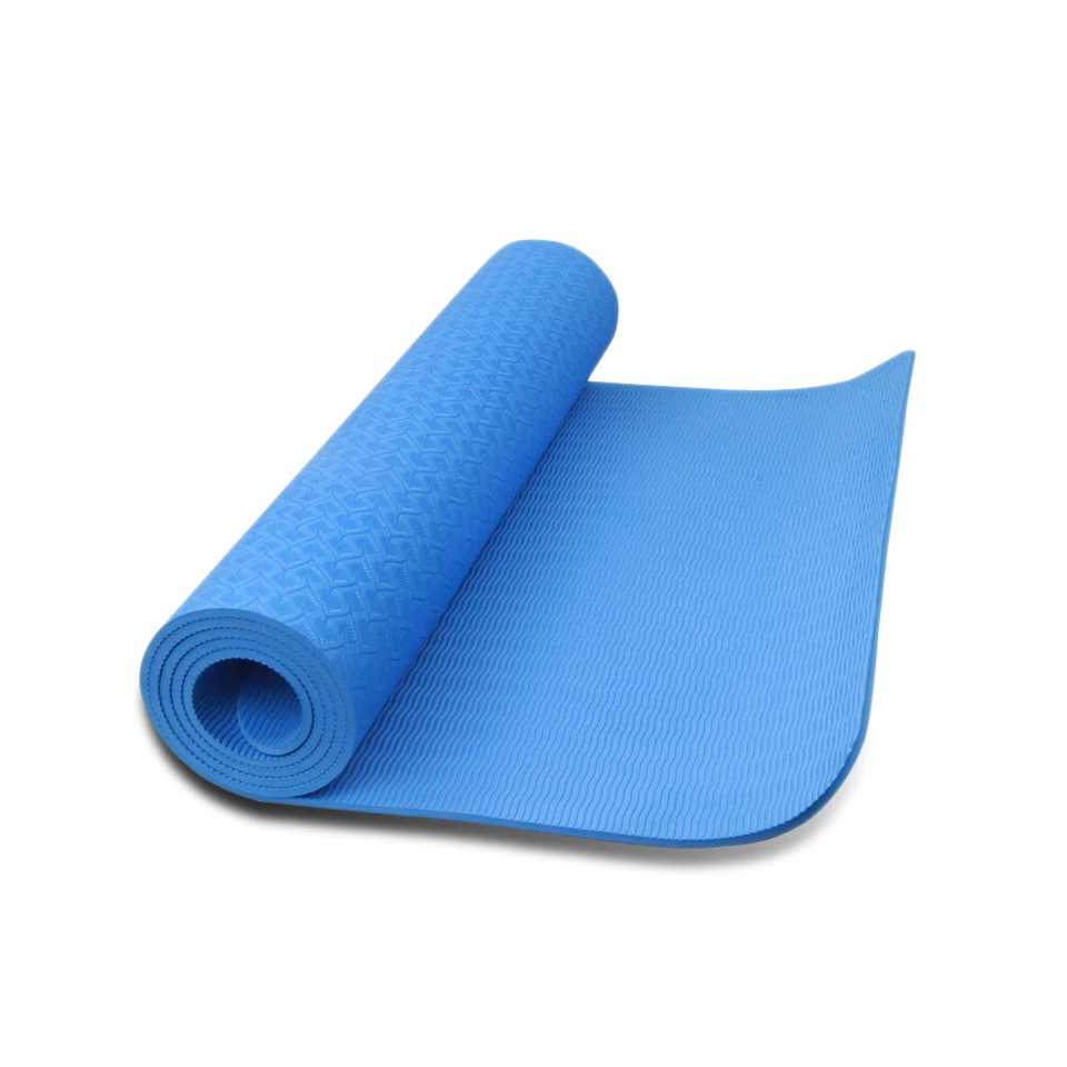 Exercise Yoga Mat Non Slip at 72" x 24" x 6mm thickness with Carrying Strap - Image 1 of 1