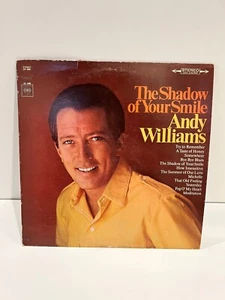 Andy Williams~The Shadow of Your Smile LP Vinyl-Columbia Records - Picture 1 of 4