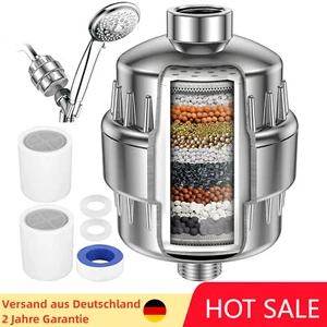 18-stufiger Wasserfilter Duschfilter Kalkfilter Für Duschkopf Wasserhahn HOT - Bild 1 von 13