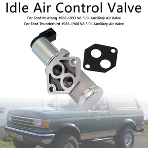 Idle Air Control Valve E9AZ9A715B Per Ford Mustang 1986-1993 V8 5.0L H7 - Picture 1 of 12