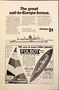 1969 Folbot Yacht-Smart Sailing Travel Craft Charleston SC Vintage Print Ad - Picture 1 of 5