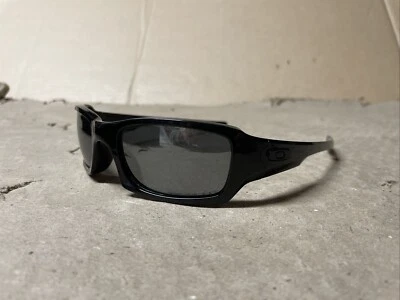 Oakley Sunglasses Black Frames Fives Squared (4+1) 2 Polarized Made in USA - Image 1 of 4