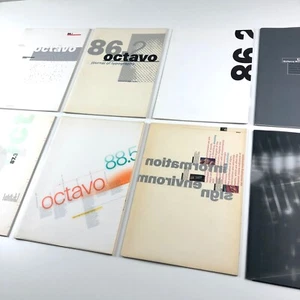 Octavo Journal of Typography seven issues 86.1 to 90.7 (excluding issue 8 on CD) - Picture 1 of 22