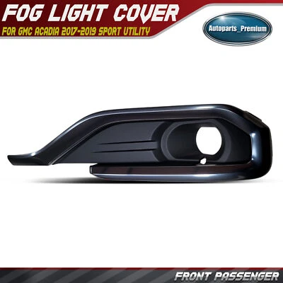 Bisel de luz antiniebla para pasajero delantero para GMC Acadia 2017 2018 2019 84142275 Foto 1 de 4