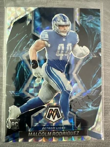 2023 Mosaic Malcolm Rodriguez RC Genesis Prizm #400 Detroit Lions Rookie SSP🔥🏈 - Picture 1 of 2