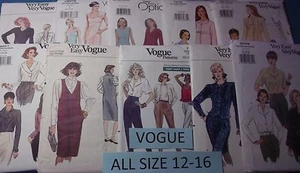Patrones de moda (W) ~ TODOS los patrones son talla 12-16 * ~ * ~ * ~ * Anuncio 9486 - Imagen 1 de 77