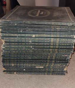 Basic Library of the Worlds Greatest Music - Album A Set Of 20- Vinyl - Picture 1 of 7