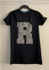 M&S Lil Londunn “R” Short Sleeved Top, Black Mix, Aged 15-16 Years - Picture 1 of 6