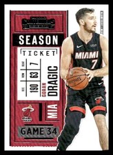 2017 Panini Contenders #34 Goran Dragic Miami Heat Basketball card