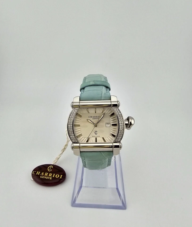 Charriol Women's Swiss Luxury Diamond Accents Ladies Watch - CAT-81-2-84-T021 - Image 1 of 4