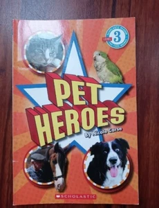 📚 Pet Heroes (Scholastic Reader: Level 3) by Corse, Nicole Paperback 📚 - Bild 1 von 3