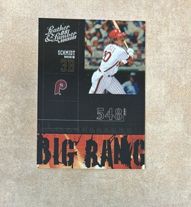 2005 DONRUSS LEATHER & LUMBER BIG BANG # BB-22 MIKE SCHMIDT PHILLIES #/2000
