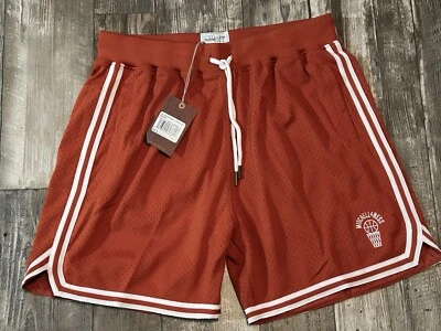 Nuevo- Pantalones Cortos de Baloncesto Mitchell & Ness Small Town Marca XL Rojo Nuevo con Etiquetas Precio de venta sugerido por el fabricante $60 Foto 1 de 4