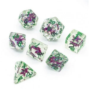 FBG2227 - Ocean Sparkle Starfish RPG Dice Set (7) (Foam Brain Games) - Picture 1 of 1