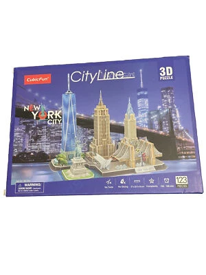 Cubic Divertido Rompecabezas 3D City Line Nueva York Hobby Puzzle Nuevo en Caja  Foto 1 de 2