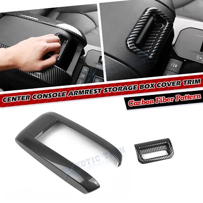 Auto Accessories For Toyota Highlander 2020-UP Center Armrest Box Cover, 2Pcs Foto 1 de 4
