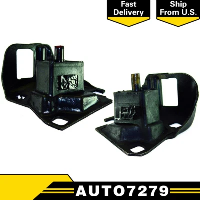 DEA 2 peças montagem do motor dianteiro esquerdo+direito para 1971-1977 Chevrolet Vega L4 2.3L UY17 - Imagem 1 de 4