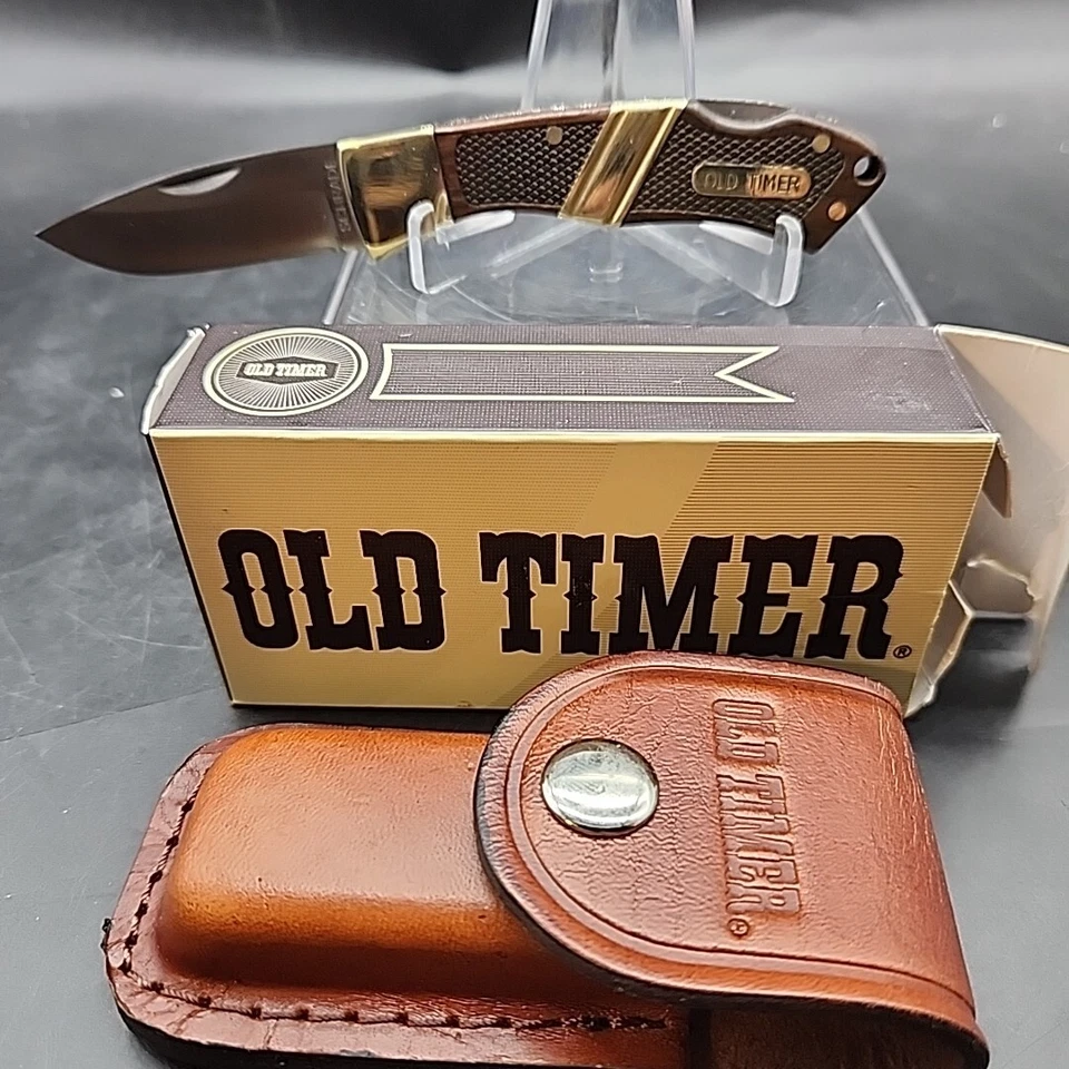 Schrade Knives Mountain Beaver Jr. Lockback Folding Knife 28OT