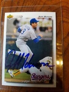 Jeff Huson #196 signed autograph auto 1992 Upper Deck Trading card - Picture 1 of 1