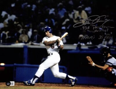 STEVE GARVEY LA Dodgers #6 SIGNED 11 X 14 Color  PHOTO Beckett COA - Image 1 of 3