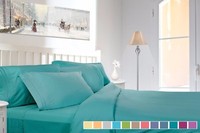 1800 Count 4 Piece Deep Pocket Bed Sheet Set - Exclusive Spring Collection!!