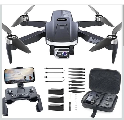 N11 PRO GPS Drone with Camera for Adults 4K UHD, 90 Min Long Flight Time,... - Image 1 of 4