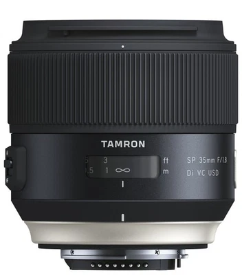 Tamron F1.8 VC 45mm USD Lens for Nikon - Black, F013N - Image 1 of 4