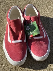 Vans Old Skool Pig Suede Sneaker in Tawny Port Men’s 6 Women’s 7.5 HEIQ - Picture 1 of 7