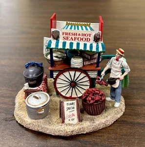 Dept 56 Seasons Bay "Fresh Seafood By The Shore" #53604 Excellent & Rare Boxed - Picture 1 of 9