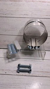 4" Inch Exhaust Clamp Stainless Steel Muffler Band Clamp for 4" Inner Diameter - Bild 1 von 9